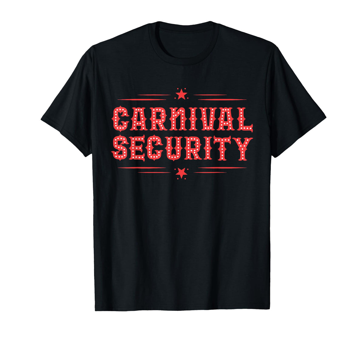 Carnival Security Birthday Theme Party Matching Family Group T-Shirt