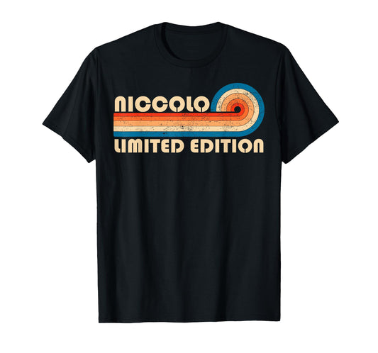 NICCOLO First Name Funny Retro Vintage Birthday T-Shirt