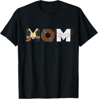Star Wars Han Solo Chewbacca Leia Mom Mother’s Day Birthday T-Shirt