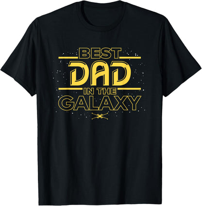 Star Wars Best Dad in the Galaxy Birthday Father’s Day T-Shirt