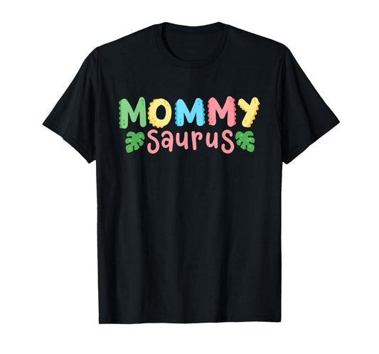 Mommy Saurus Kids Dinosaur Birthday Party Family Matching T-Shirt