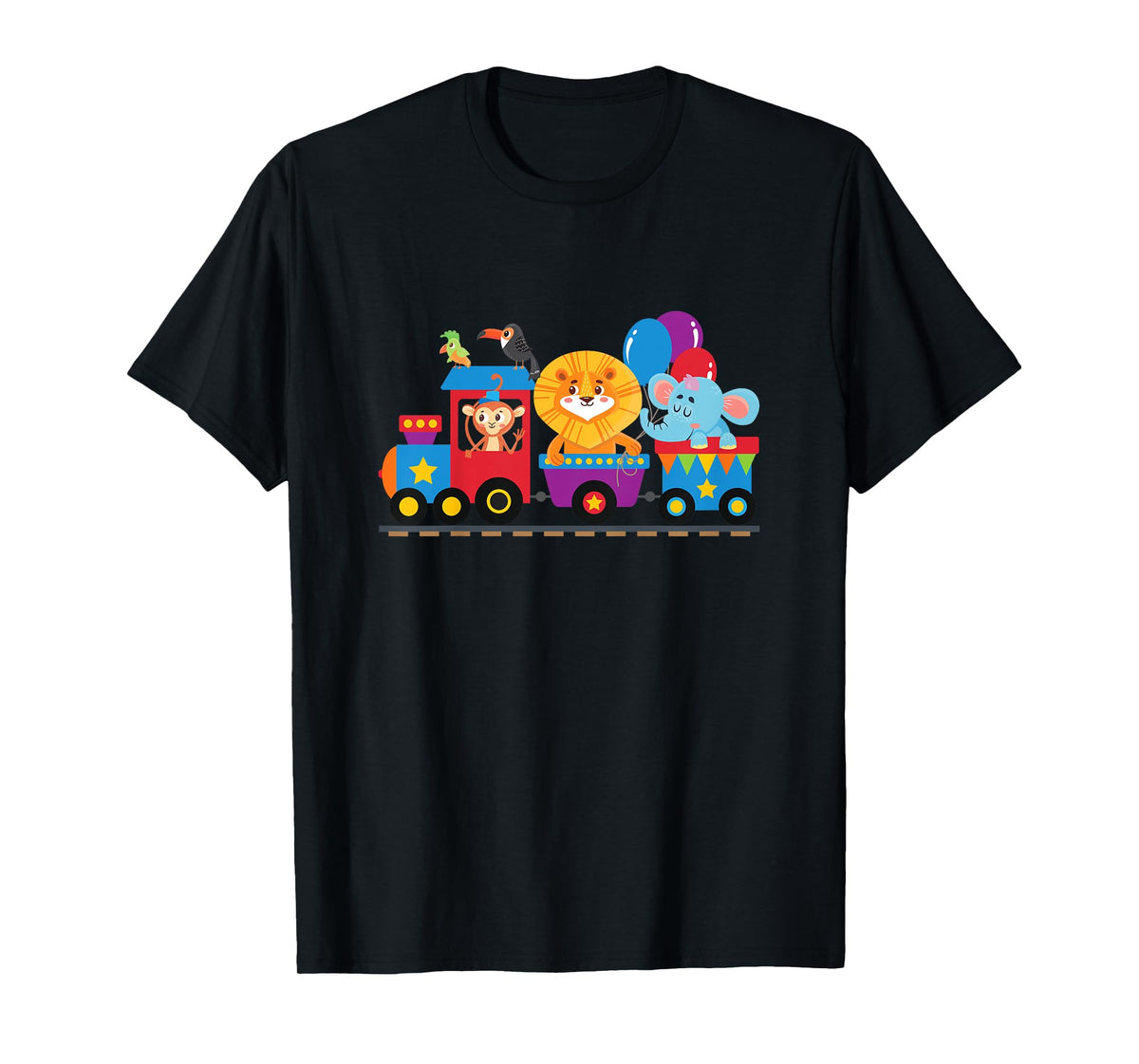Zoo Animals Birthday Party - Zoo Train T-Shirt