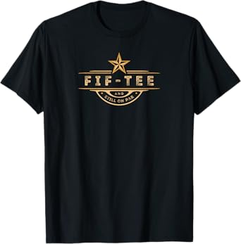 Funny 50th Birthday Golf Lover Fif-tee and still on par T-Shirt
