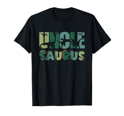 Uncle Saurus Matching Family Birthday Dinosaur Men Women Kid T-Shirt