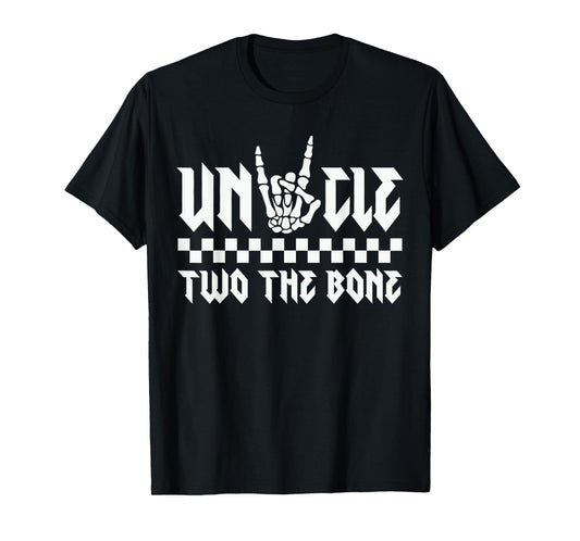 Uncle Of The Bad Two the Bone Birthday 2 Years Old Birthday T-Shirt