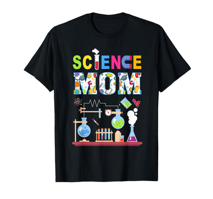Science Mom Family Science Birthday Party Matching T-Shirt