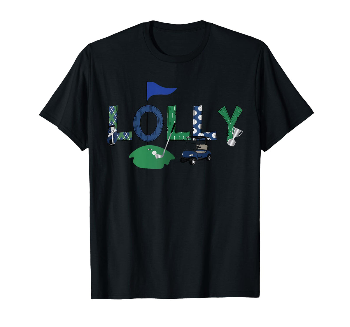 Golf Lolly Hole In One Golf First Birthday Party T-Shirt