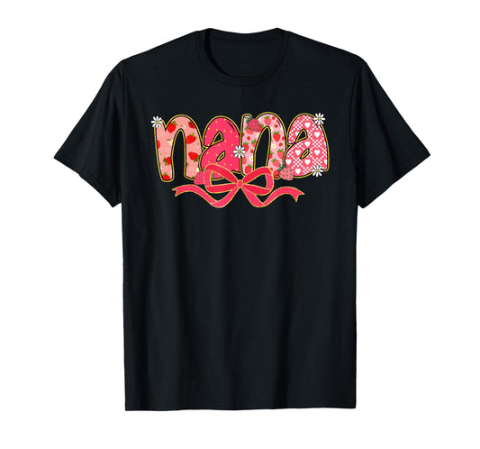Nana Of The Berry First Birthday Strawberry T-Shirt