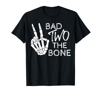 Bad Two the Bone Birthday 2 Years Old Birthday T-Shirt