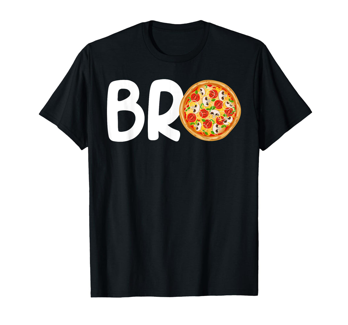 Brother Birthday Pizza 1st Birthday Pizza Family Matching T-Shirt