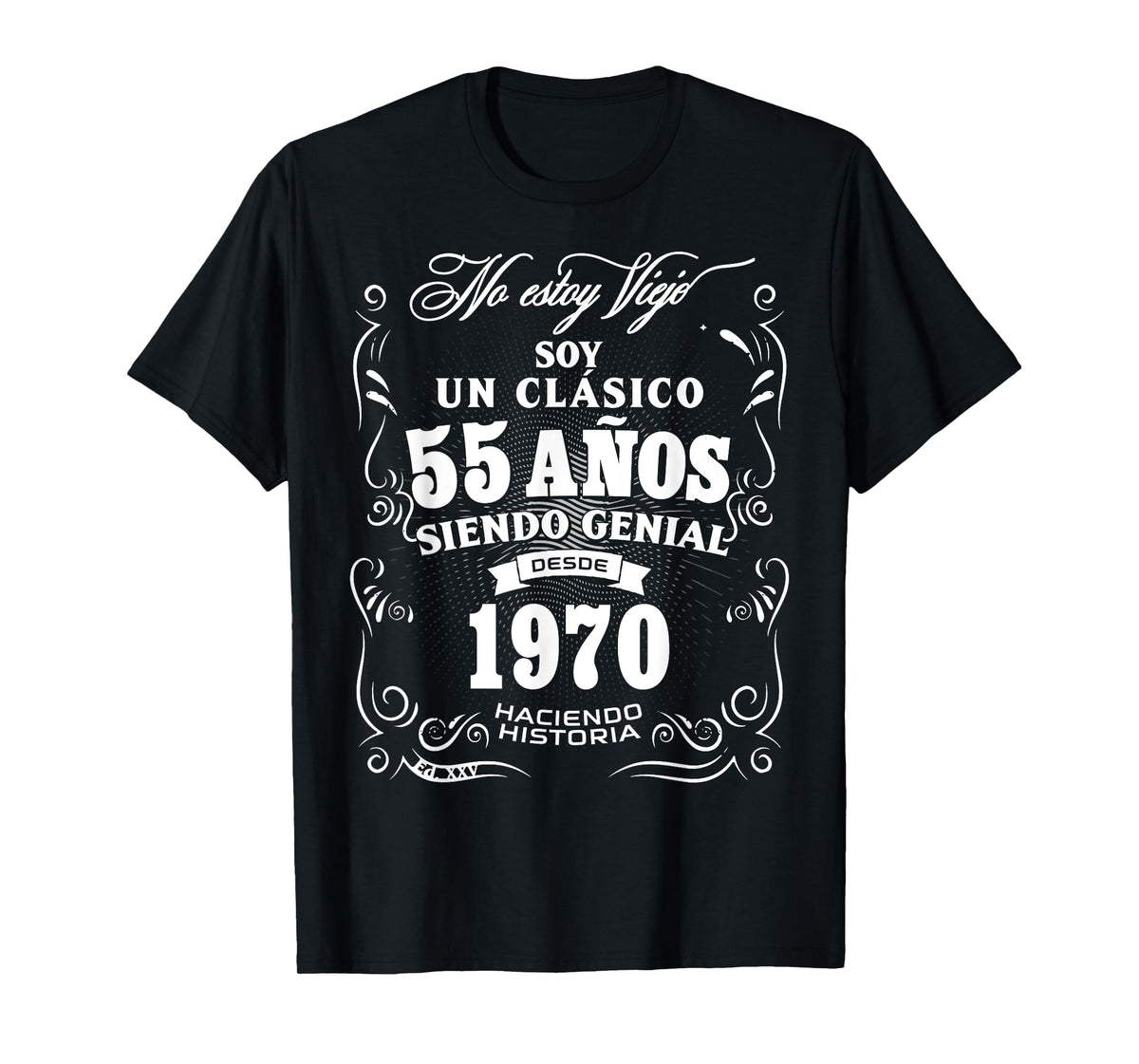 55th Birthday gift for Men in Spanish Regalo cumpleanos 55 T-Shirt