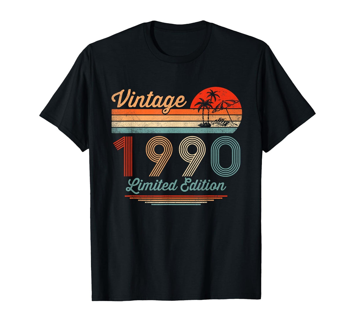 Vintage 1990 Limited Edition 35 Year Old Gifts 35th Birthday T-Shirt