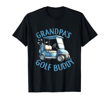 Grandpa's Gold Buddy Birthday Boy Golf Themed Matching Party T-Shirt