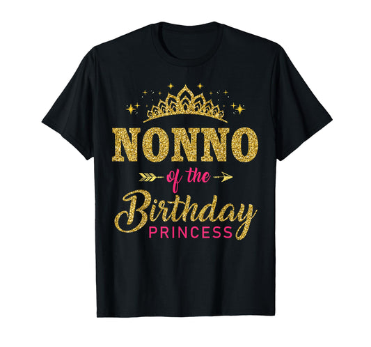 Nonno Of The Birthday Princess Girls Bday Party T-Shirt