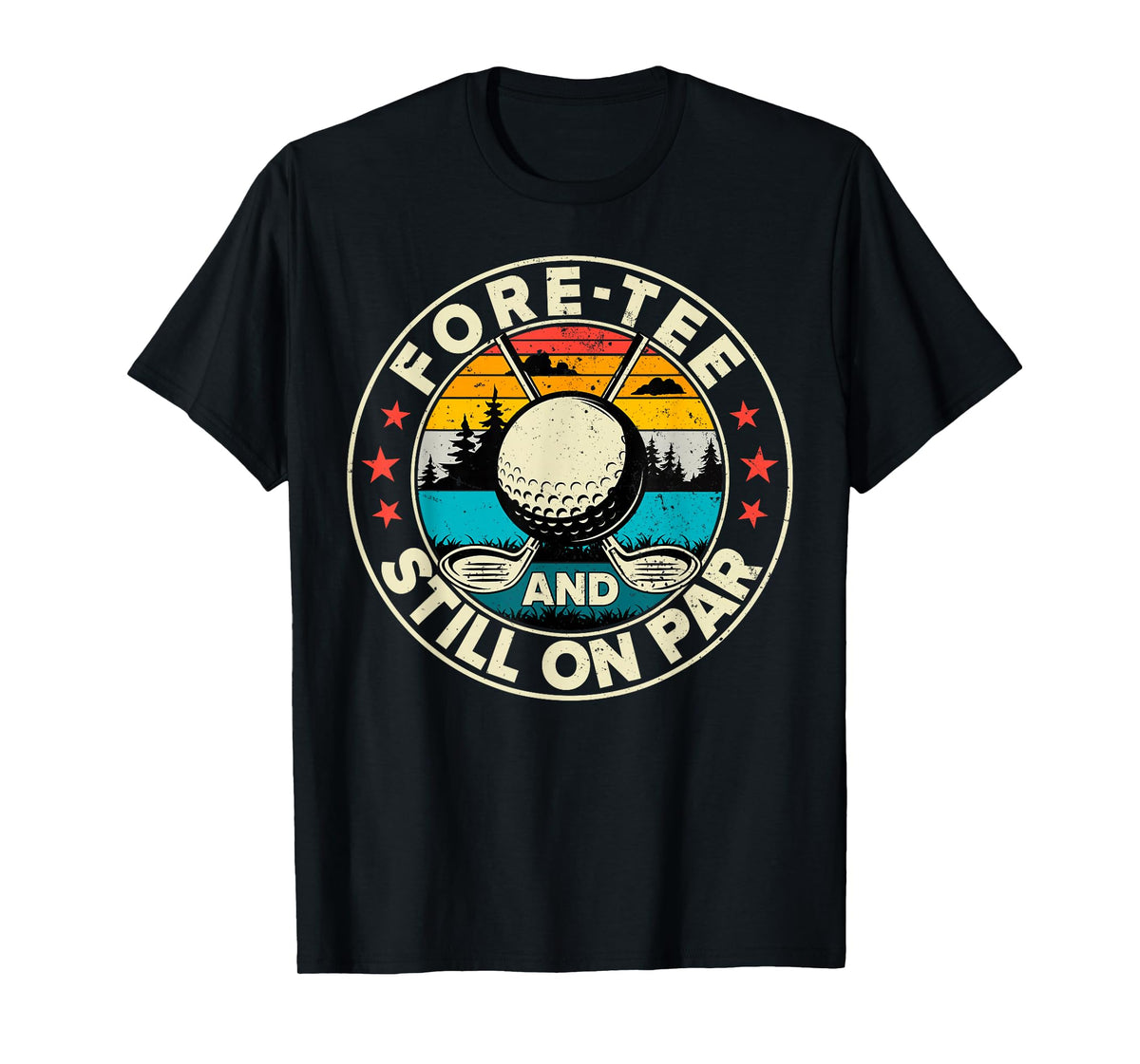 Funny 40th Birthday Golf Pun Golfing 40 Years Old Golfer T-Shirt