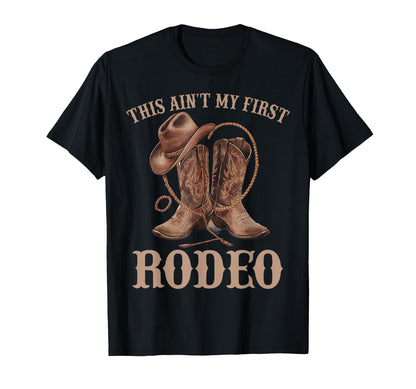 This Ain't My First Rodeo Western Cowboy 2nd Birthday Boy T-Shirt