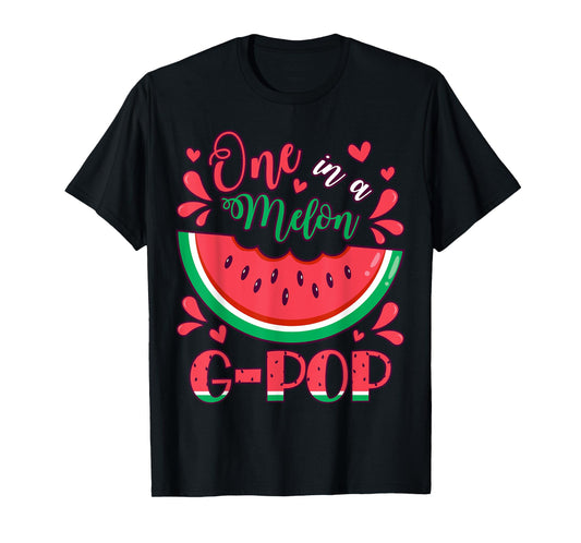 One in a Melon G-Pop Birthday Party Matching Family Group T-Shirt