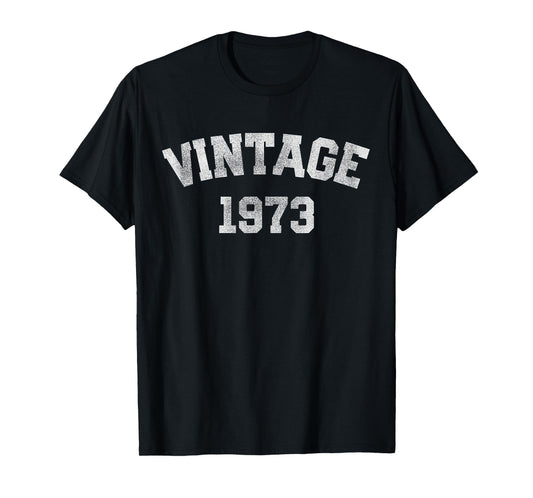 Vintage - 1973 52nd Birthday Men Women Retro 52 Years Old T-Shirt