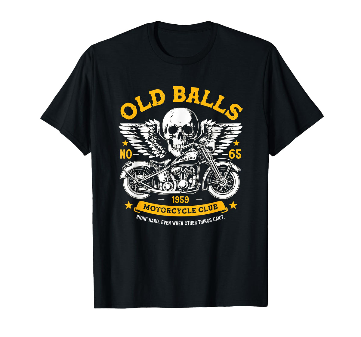 Vintage Motorcycle 1959 65th Birthday for Old Man Bikers T-Shirt