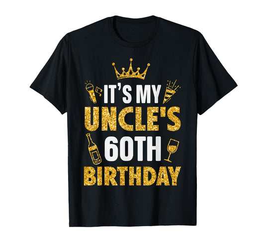 Uncle It's My Uncle's 60th Birthday 1965 60 Years Old T-Shirt