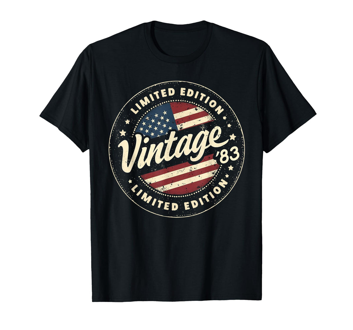 Vintage 42nd birthday men Born 1983 42 years old Bday mens T-Shirt