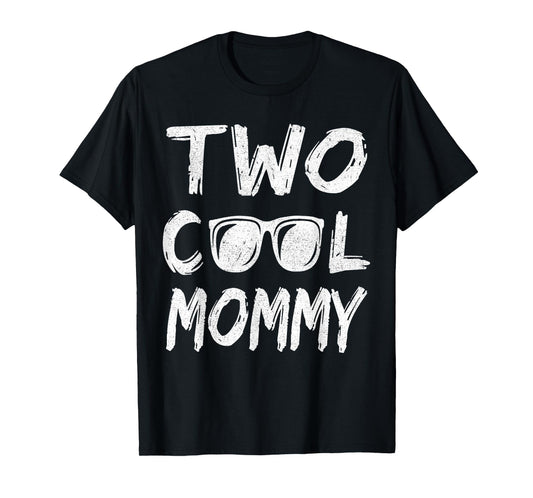 Mommy Of The Birthday Boy Two Cool 2nd Bday Family Matching T-Shirt